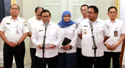 Gubernur DKI Jakarta Pramono Anung dan Wakil Gubernur DKI Jakarta Rano Karno. (Foto: Dok RUZKA INDONESIA)