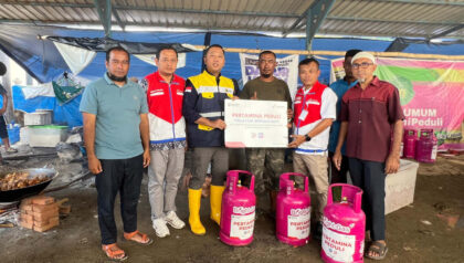 Penyaluran bantuan bagi warga terdampak di Kabupaten Pidie Jaya difokuskan untuk pemenuhan kebutuhan dasar masyarakat. (Foto: Dok RUZKA INDONESIA)