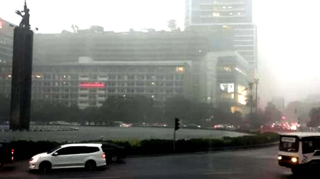 Cuaca Ekstrem di Jakarta. (Foto: Dok RUZKA Indonesia)