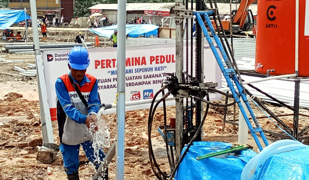 Di tengah tantangan bencana, setiap sumur air bersih yang dibangun menjadi simbol harapan baru dan keberlanjutan bagi masyarakat yang membutuhkan. (Foto: Dok RUZKA INDONESIA)