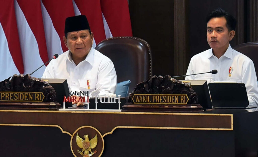 Presiden Republik Indonesia Prabowo Subianto dan Wapres Gibran Rakabuming Raka. (Foto: Dok RUZKA INDONESIA)