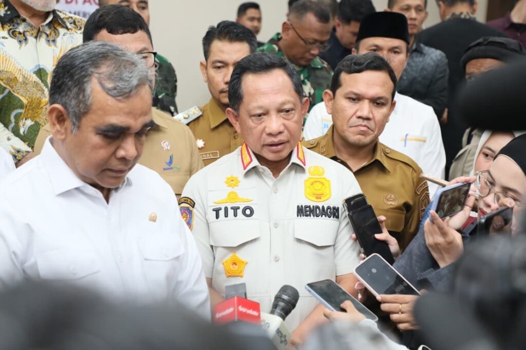 Ketua Satuan Tugas Percepatan Rehabilitasi dan Rekonstruksi (PRR) Pascabencana Wilayah Sumatera, Muhammad Tito Karnavian.