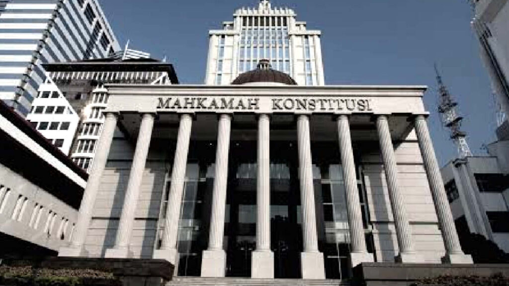 Gedung Mahkamah Konstitusi (MK). (Foto: Dok RUZKA INDONESIA)