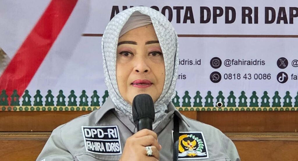 Anggota DPD RI Dapil DKI Jakarta yang juga aktivis perlindungan anak Fahira Idris menegaskan, kekerasan seksual terhadap anak adalah kejahatan luar biasa (extraordinary crime) sehingga penanganannya juga harus luar biasa. (Foto: Dok RUZKA INDONESIA)