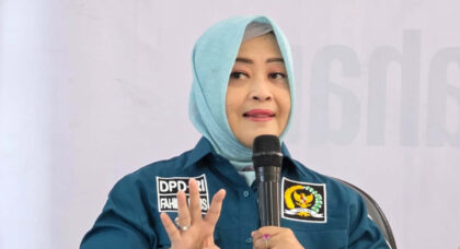 Anggota DPD RI Dapil DKI Jakarta Fahira Idris menyampaikan bahwa dinamika global, transformasi teknologi, hingga perubahan struktur ekonomi membuat tantangan yang dihadapi buruh saat ini tidak lagi sederhana, tetapi berlapis dan saling terkait. (Foto: Dok RUZKA INDONESIA)