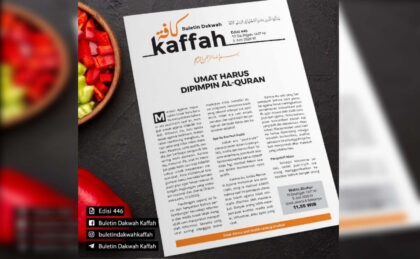 Buletin Kaffah Edisi 446 (19 Dzulhijjah 1447 H/5 Juni 2026 M). (Ilustrasi: Dok RUZKA INDONESIA)