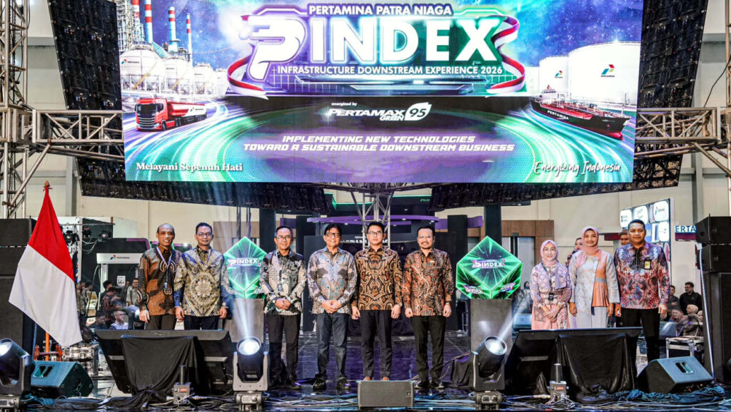 Selama tiga hari penyelenggaraan, ajang Pertamina Patra Niaga Infrastructure Downstream Experience (PINDEX) 2026 di ICE BSD Hall 10, Tangerang, menghadirkan 73 peserta pameran dari perusahaan dan merek sektor teknologi, infrastruktur energi, serta mitra strategis nasional maupun internasional, sekaligus menjadi ruang konferensi dan diskusi untuk memperkuat kolaborasi serta adopsi teknologi hilir yang andal. (Foto: Dok RUZKA INDONESIA)