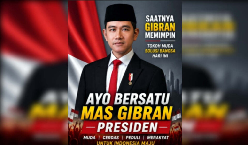 Menurut Pengamat Komunikasi Politik Universitas Esa Unggul Jakarta M Jamiluddin Ritonga, ada kemungkinan munculnya poster foto Gibran Rakabuming Raka dilakukan oleh kelompok oportunis yang sengaja memanfaatkan panasnya eskalasi politik untuk mengadu domba antara Presiden Prabowo Subianto dan Wakil Presiden Presiden Gibran Rakabuming Raka. (Foto: Dok RUZKA INDONESIA)