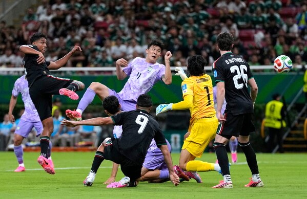 Timnas Meksiko menundukkan Korea Selatan dengan skor tipis 1-0, Jumat (19/06/2026) siang WIB. Foto: AP News