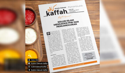 Buletin Kaffah Edisi No. 450, 18 Muharram 1448 H/3 Juli 2026 M. (Foto: Dok RUZKA INDONESIA)