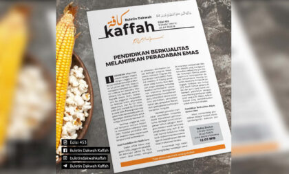 Buletin Kaffah Edisi 453 (9 Shafar 1448 H/24 Juli 2026 M). (Ilustrasi: Dok RUZKA INDONESIA)