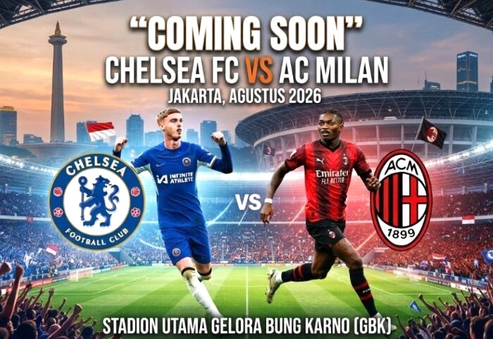 Chelsea vs AC Milan. (Foto: Ilustrasi)