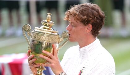 Jannik Sinner Juara Wimbledon 2026. (Foto: AP Photo/Kirsty Wigglesworth)