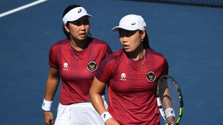 Petenis ganda putri Indonesia, Janice Tjen dan Aldila Sutjiadi. (Foto: Instagram/@dilla11)