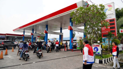 Saat ini operasional Integrated Terminal Medan Group telah berjalan normal, sementara penyaluran BBM ke SPBU di Kota Medan dan wilayah sekitarnya berlangsung lancar. (Foto: Dok RUZKA INDONESIA)