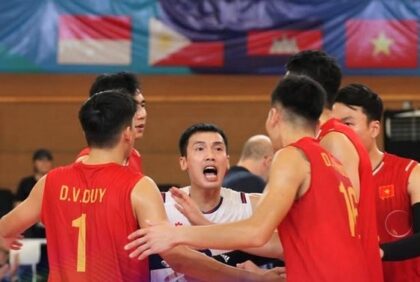 Timnas voli Vietnam. (Foto: Moji)