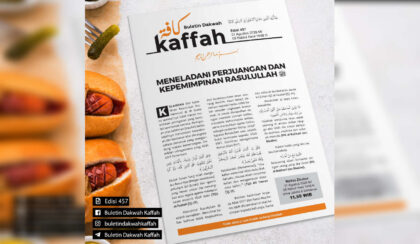 Buletin Kaffah Edisi 457 (21 Agustus 2026 M/08 Rabiul Awal 1448 H). (Ilustrasi: Dok RUZKA INDONESIA)