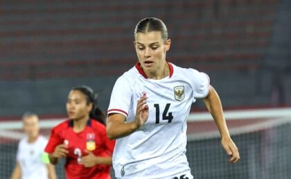 Pemain timnas Indonesia, Isabelle Nottet. (Foto: FAM)