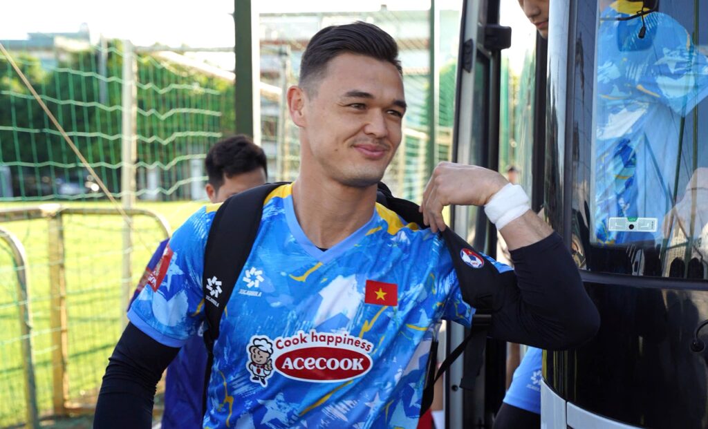 Kiper Vietnam, Patrik Le Giang. (Foto: Ho Hai Hoang)