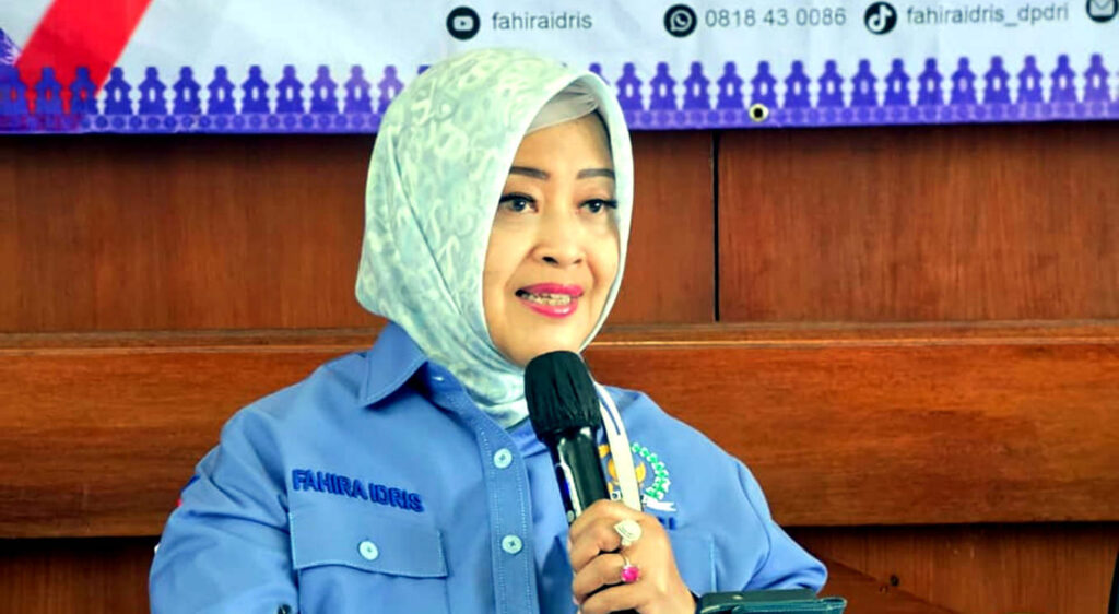 ANGGOTA DPD RI Dapil DKI Jakarta Fahira Idris mengemukakan, jika tarif, feeder, jam layanan, integrasi, dan kualitas pelayanan terus diperkuat, LRT akan jadi pilihan utama perjalanan sehari-hari mobilitas harian warga. (Foto: Dok RUZKA INDONESIA)